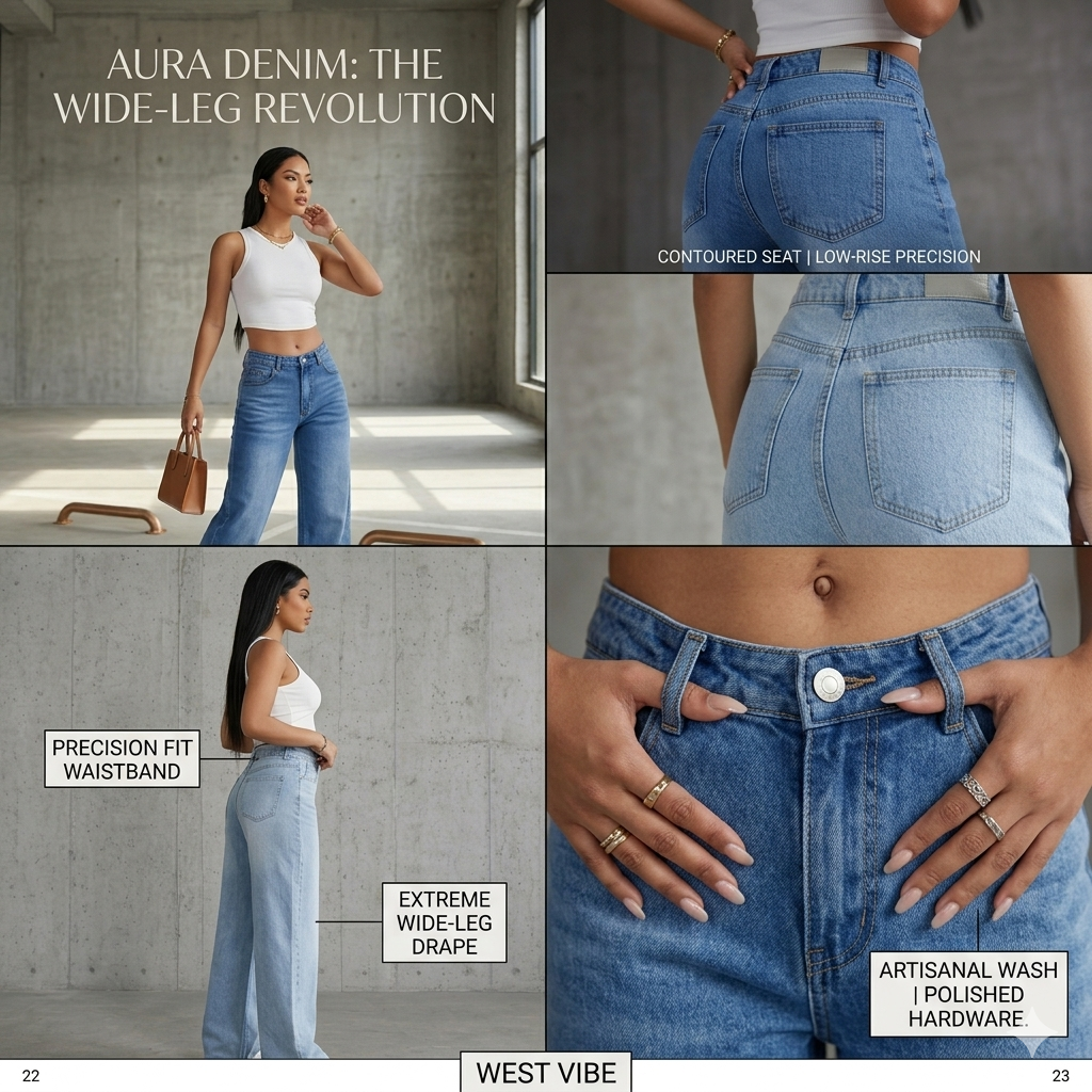 Aura Denim Pants