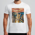 „The Meow“ Expressionist Art Tee